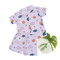 Muslin Shorts Set