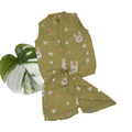 Muslin Colour Sleeveless Short Set