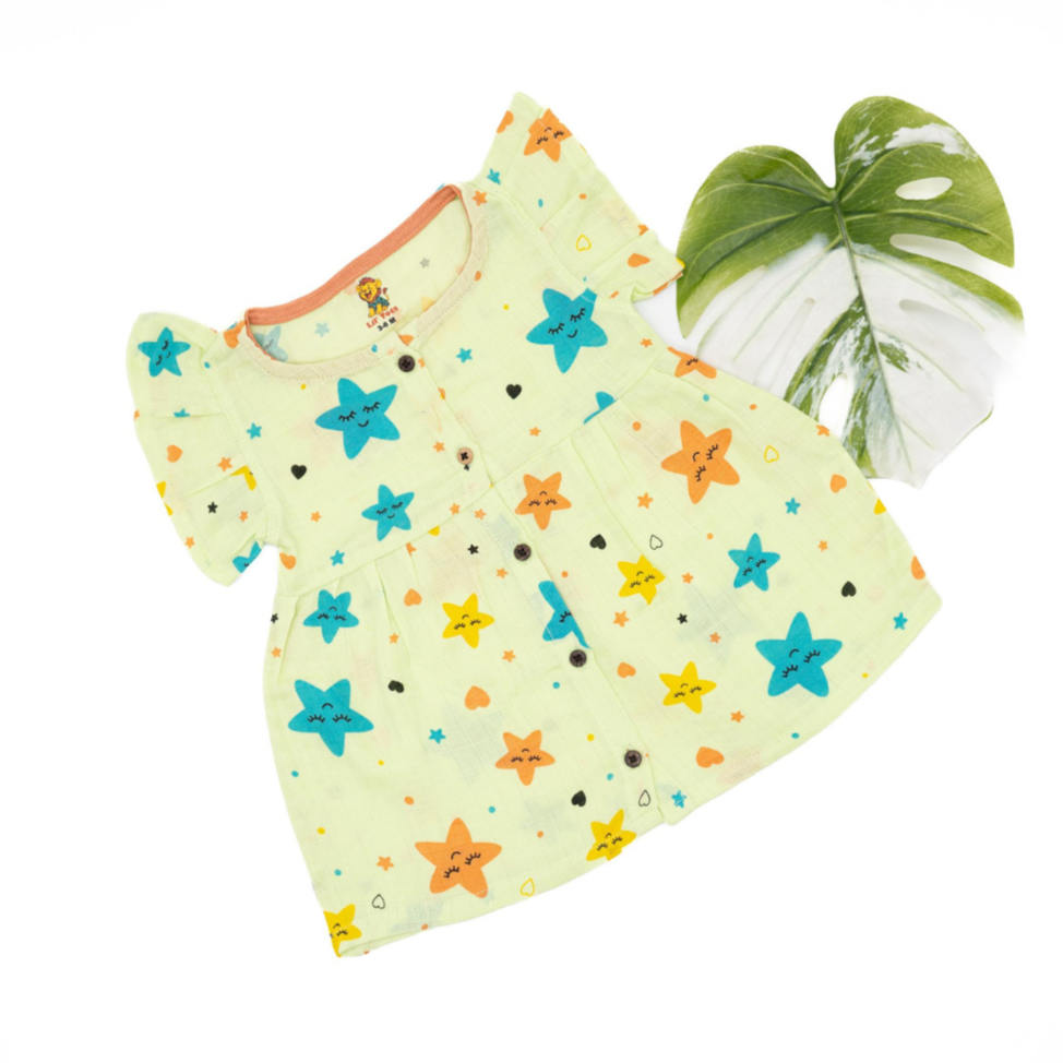 Muslin Colour Frock