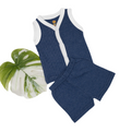 Interlock Sleeveless Shorts Set